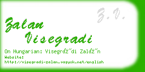 zalan visegradi business card